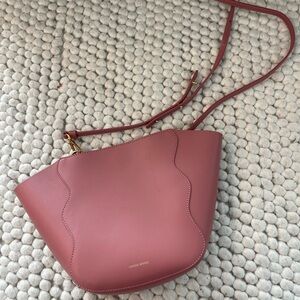 Mansur Gavriel Rose Pink Crossbody Bag